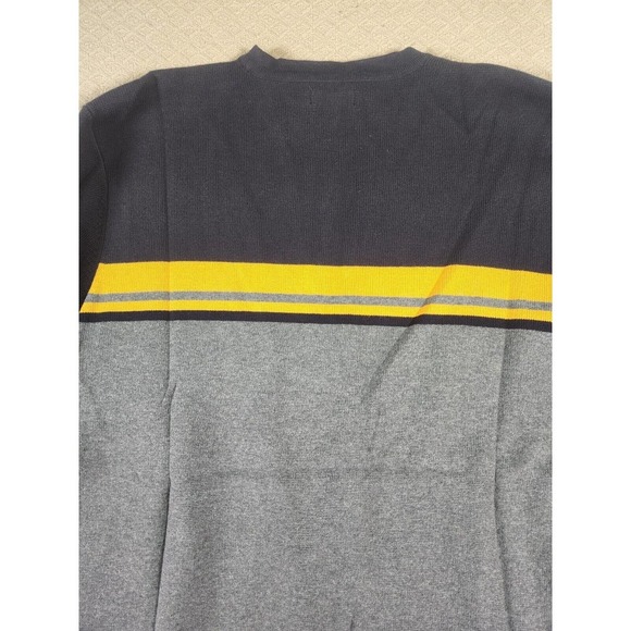 Vintage BKE Buckle Sweater‎ Mens Small S Lightweight Long Sleeve Gray Y2K NWT - Picture 10 of 12